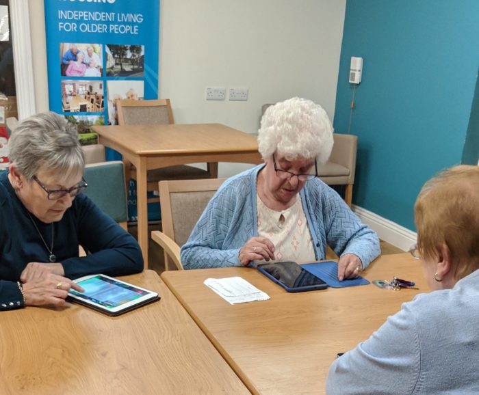 Digital Inclusion activities at St James Shelter