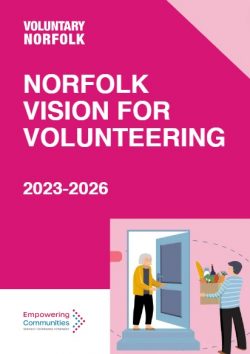 Vision for volunteering front cover